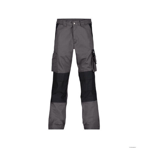 PANT DE TRAVAIL BOSTON BICOLORE PC 245g GRIS/NOIR