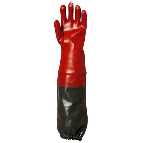 GANT PVC ROUGE QUALITE SUPERIEUREE TAILLE 10 70cm