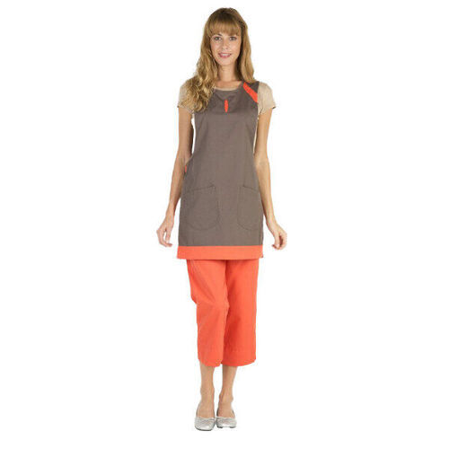 TABLIER CHASUBLE E DEBBY  CACAO PC