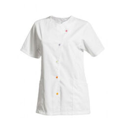 TUNIQUE FEMME JUSTINE MC PC BLANC