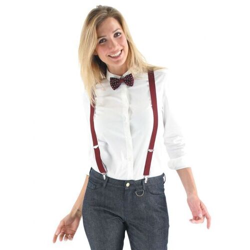 BRETELLES REGLABLES A PINCES PARMENTIER TU PE REF.T594