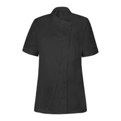 VESTE DE CUISINE FEMME MC CROISEE GINSENG CP 180G REF.2GNSCP