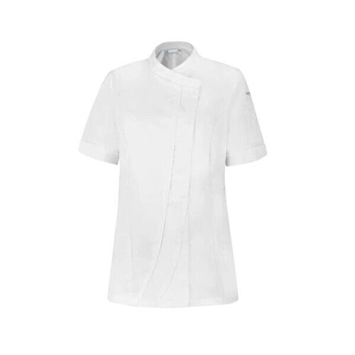VESTE DE CUISINE FEMME MC CROISEE GINSENG CP 180G REF.2GNSCP