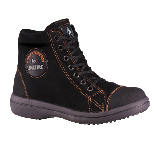 CHAUSS.SECU. LIBERTINE FEMME HAUTE CUIR NOIR COMPOSITE S3 SRC