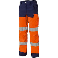 PANTALON  HV LUCK LIGHT MARINE /ORANGE   2476