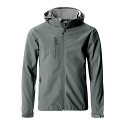 VESTE BASIC HOODY SOFTSHELL HOMME  A CAPUCHE 280G REF 0200912