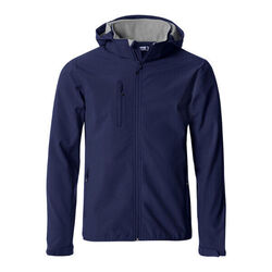 VESTE BASIC HOODY SOFTSHELL HOMME  A CAPUCHE 280G REF 0200912