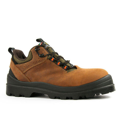 CHAUSS.SECU. ATENE BASSE CUIR MARRON EN345 S3