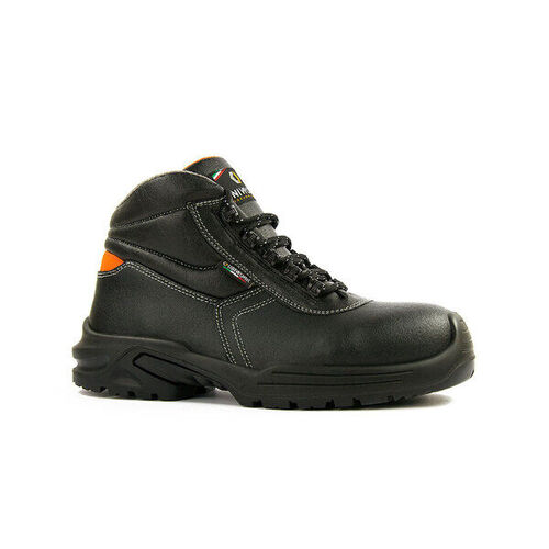 CHAUSS.SECU.MICRO HAUTE CUIR NOIR COMPOSITE/KEVLAR S3