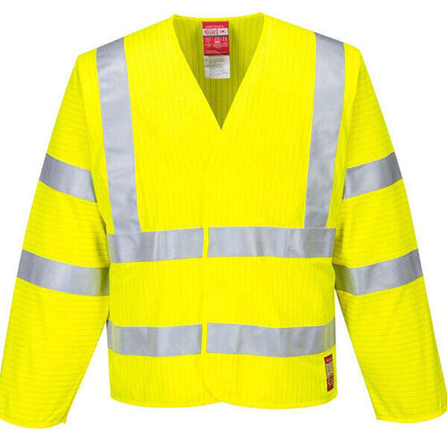 GILET HV ML ANTISTATIQUE JAUNE REF.FR85