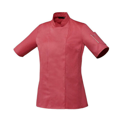 VESTE CUISINE MC FEMME UNERA PC FRAMBOISE