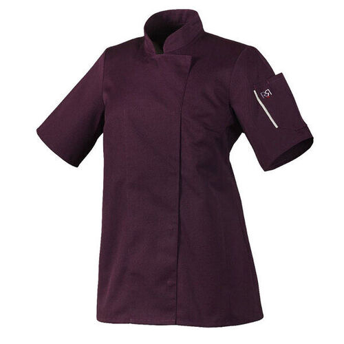 VESTE CUISINE MC FEMME UNERA PC PRUNE