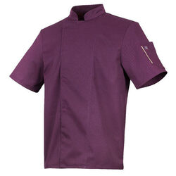 VESTE CUISINE NERO PC MC PRUNE
