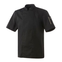 VESTE CUISINE NERO PC MC NOIRE