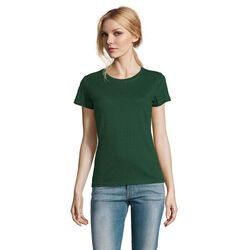 T.SHIRT FEMME  190 GR COL ROND IMPERIAL REF 11502