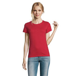 T.SHIRT FEMME  190 GR COL ROND IMPERIAL REF 11502