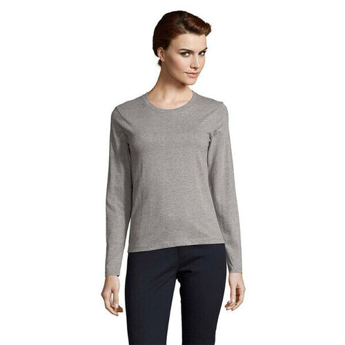 T.SHIRT FEMME ML IMPERIAL LSL 100% COTON REF.02075
