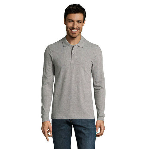 POLO PIQUE HOMME PERFECT ML 100% COTON 180GR REF.02087