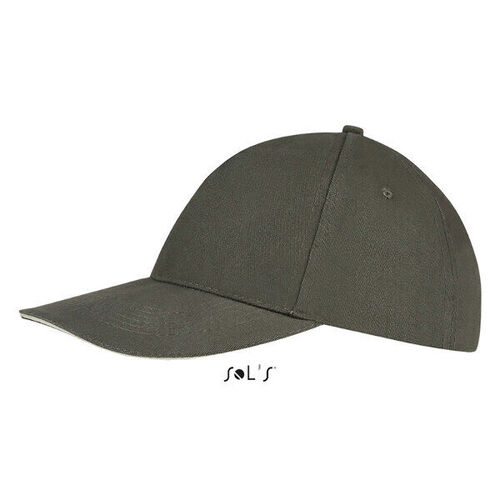 CASQUETTE 5 PANNEAUX SUNNY 100% COTON 180GR REF 88110