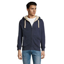 VESTE ZIPPEE UNISEXE DOUBLEE SHERPA COTON/POLY REF 00584