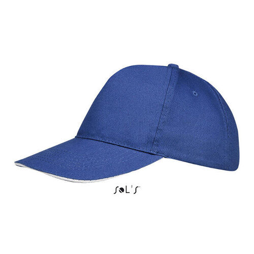 CASQUETTE 5 PANNEAUX SUNNY 100% COTON 180GR REF 88110