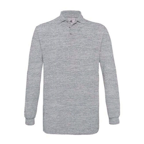 POLO B&C SAFRAN COULEUR ML 100% COTON 180g