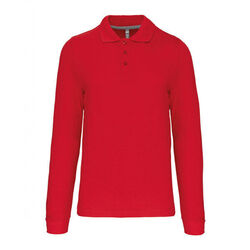 POLO HOMME ML COTON COULEUR R&eacute;f : K243