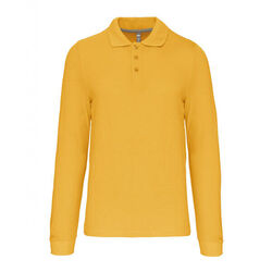 POLO HOMME ML COTON COULEUR R&eacute;f : K243