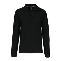 POLO HOMME ML COTON COULEUR R&eacute;f : K243