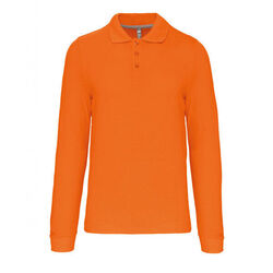 POLO HOMME ML COTON COULEUR R&eacute;f : K243