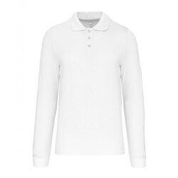 POLO HOMME ML COTON COULEUR R&eacute;f : K243