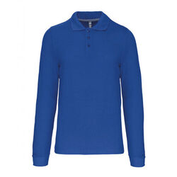 POLO HOMME ML COTON COULEUR R&eacute;f : K243