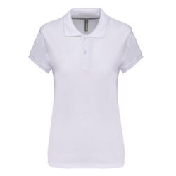 POLO FEMME KARIBAN 100% COTON MC 220g R&eacute;f. K242