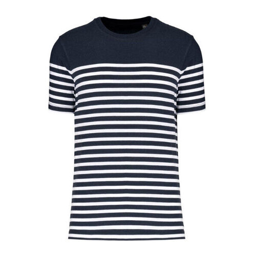 T SHIRT MARIN COL ROND BIO HOMME 100% COTON REF.K3033
