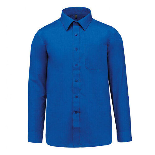 CHEMISE KARIBAN HOMME JOFFREY ML PC 65/35 R&eacute;f.K545