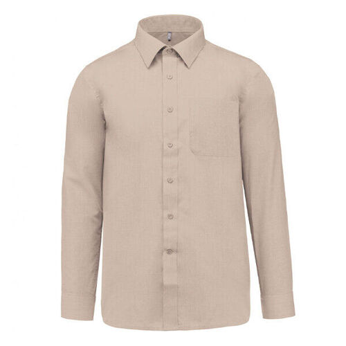 CHEMISE KARIBAN HOMME JOFFREY ML PC 65/35 R&eacute;f.K545