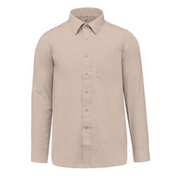 CHEMISE KARIBAN HOMME JOFFREY ML PC 65/35 R&eacute;f.K545