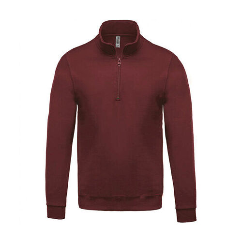 SWEAT SHIRT COL ZIPPE  280G CP 80/20  K478