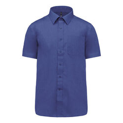 CHEMISETTE KARIBAN ACE MC PC 65/35 COULEUR R&eacute;f.K551C