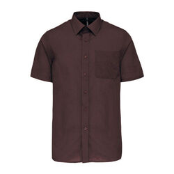 CHEMISETTE KARIBAN ACE MC PC 65/35 COULEUR R&eacute;f.K551C