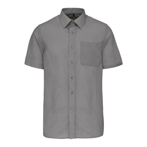 CHEMISETTE KARIBAN ACE MC PC 65/35 COULEUR R&eacute;f.K551C