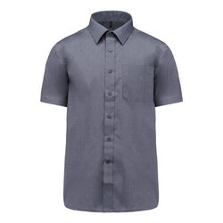 CHEMISETTE KARIBAN ACE MC PC 65/35 COULEUR R&eacute;f.K551C