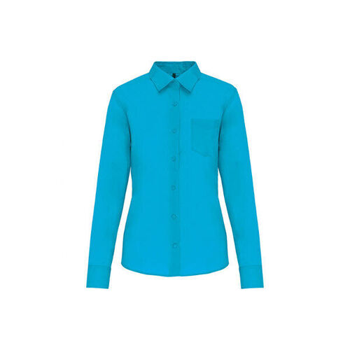 CHEMISE KARIBAN FEMME JESSICA ML PC 65/35 R&eacute;f.K549
