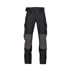 PANTALON DE TRAVAIL STRETCH IMPAX NOIR/GRIS PG POLYAMIDE/COTON/ELASTH