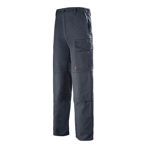 PANTALON CP 300GRS 65/35 CHARBON +POCHE GENOU r&eacute;f.1MIMUP