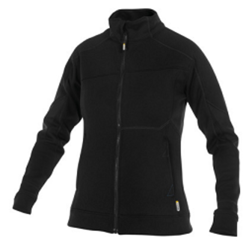 SWEAT-SHIRT VELOX FEMME A ZIP COUDE RENFORT CORDURA CP 305G