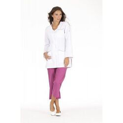 TUNIQUE LAURIE MT PC BLANC/FUSCHIA   LONG 80CM .