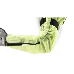 MANCHETTE ANTI COUPURE HYFLEX JAUNE LG 47.5 A L'UNITE REF.11-202