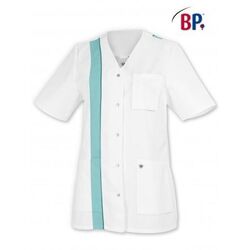 TUNIQUE FEMME PC MC BLANC/VERT r&eacute;f 1616