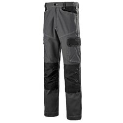 PANTALON CRAFT WORKER CP 65/35 280GR GRIS CONVOY/NOIR  REF.90629883325